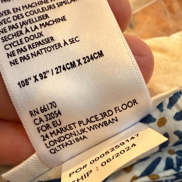 Anthropologie Rosalind Quilt
California King - Picture 6 of 6